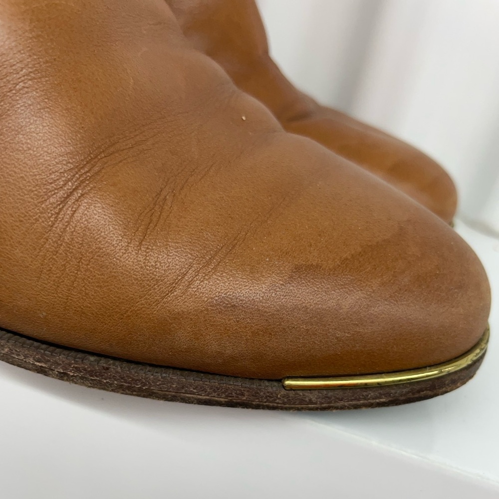 Coach Waldorf Tan Ankle Boots Size 7.5 - Picture 16 of 16